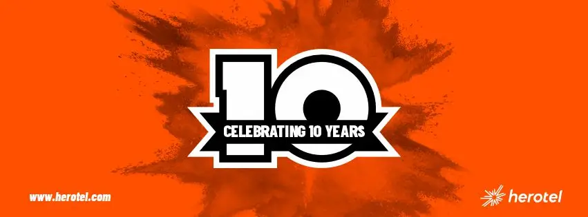 Herotel Celebrating 10 Years Article Banner