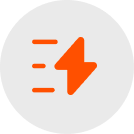 Fast internet speeds icon